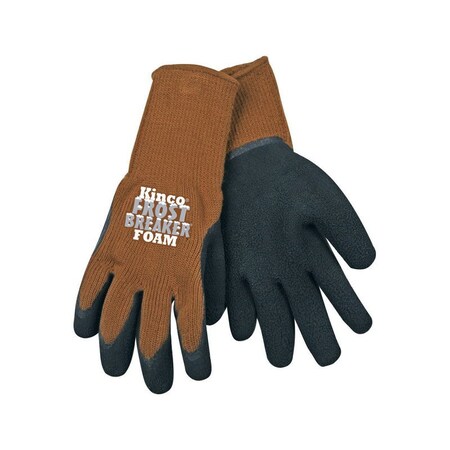 Kinco Kinco Men's Indoor/Outdoor Cold Weather Work Gloves Brown L 1 pair 1787-L